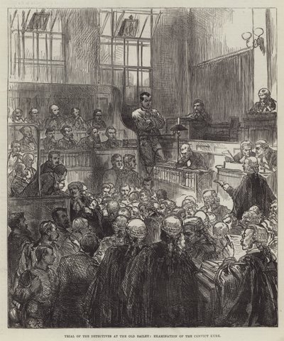 Prozess der Detektive am Old Bailey, Vernehmung des Verurteilten Kurr von Sir John Charles Robinson